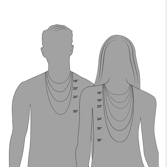 14k Gold Paperclip Chain Unisex 22” - Picture 4 of 4